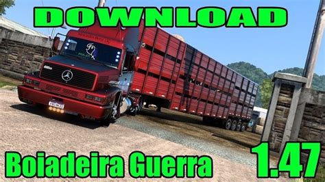 Reboque Boiadeira Guerra Top Mod Ets2 1 47 Dalenha Mods