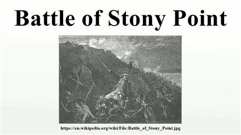 Battle Of Stony Point Youtube