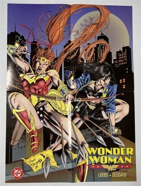 WONDER WOMAN ATERMIS Loebs Mike Deodato Jr 1994 Promo Comic Book