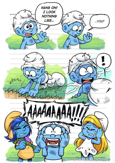 Smurfs Human Smurfed Pg 3 By Rinacat On Deviantart Smurfs Walt