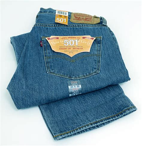 Мужские джинсы Levi's 501 medium stonewash