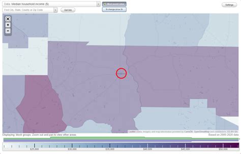 Rebecca Georgia Ga Income Map Earnings Map And Wages Data