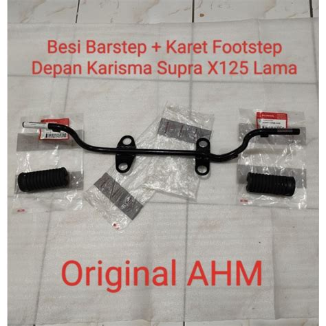 Jual Besi Barstep Karet Footstep Depan Karisma Supra X Lama Ori