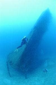 Wreck of USS Arkansas (BB-33)