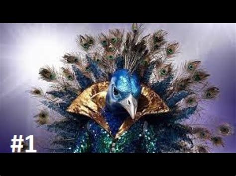 Павлин(The Greatest Show)-американская шоу маска - YouTube