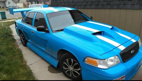 When All You Can Afford Is A Crown Vic But Youre A True Ricer At Heart