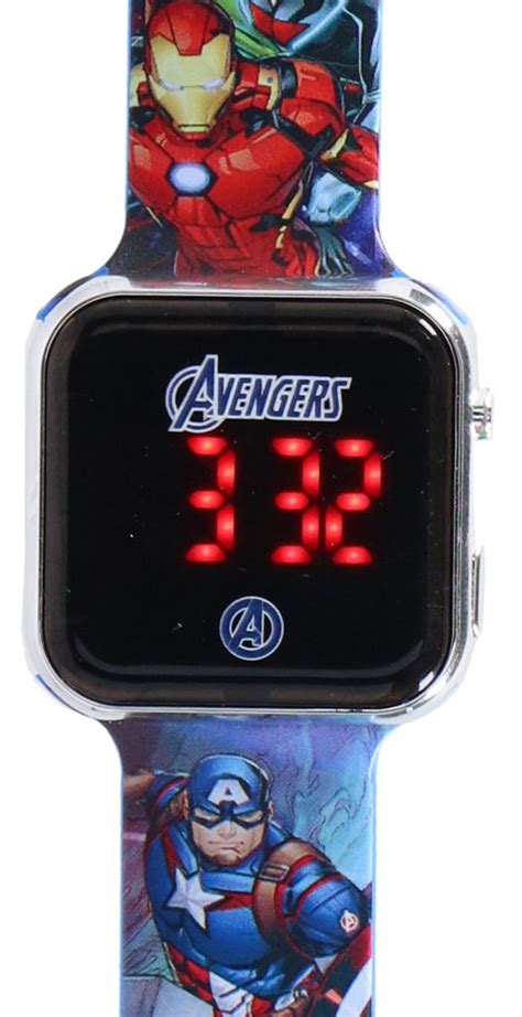 LED Kinder Uhr Marvel Avengers Armbanduhren Kaufland De