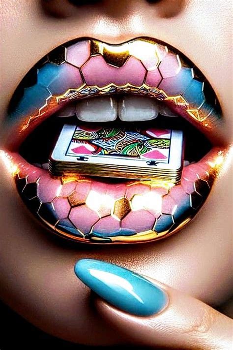 Pin On Creative Art In Lip Art Lipstick Art Lip Artwork