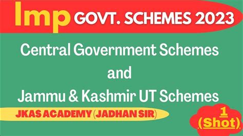 Schemes 2023 Central Government Schemes Jandk Govtschemes 2023