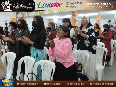 Servicio Especial del Día Mundial de las Misiones de la Iglesia MMM Ambato