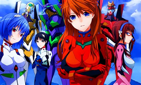 Download An Iconic Moment From The Popular Anime Series Neon Genesis Evangelion