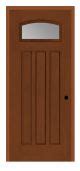 Masonite Belleville Oak Textured Panel Door Half Lite With Double