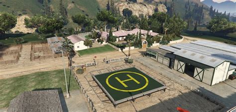 Madrazo Ranch - La Fuenta Blanca Helipad [YMAP] 1.0 – GTA 5 mod