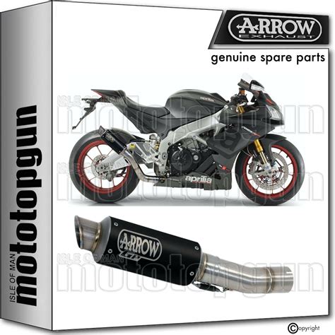 ARROW EXHAUST OK GP2 BLACK NICHROM APRILIA RSV 4 RSV4 RR 2016 16 EBay