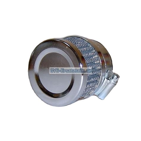 Racing Luftfilter Chrome Look 42mm 125cc 14 50