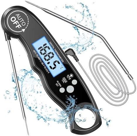 ThermoPro TP04 Thermomètre de Cuisine Numérique avec Sonde Grand Écran