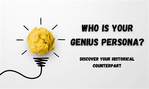 Who Is Your Genius Persona? Take the Personality Quiz