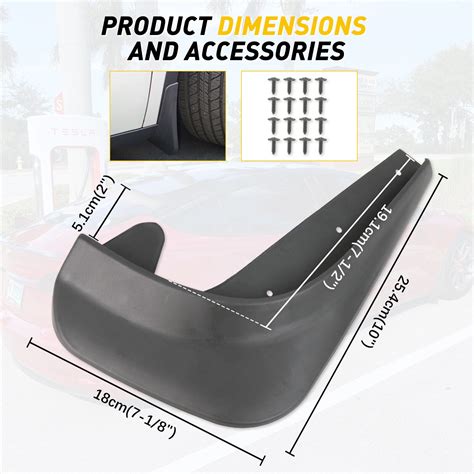 Wheels Mudguards Mud Flaps Splash Guards Front Rear For