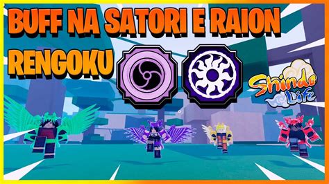 SHOWCASE COMPLETO DA ATUALIZACAO RAION RENGOKU E SATORI RENGOKU NO