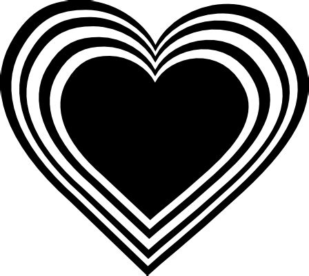 Black heart clipart 5 - WikiClipArt