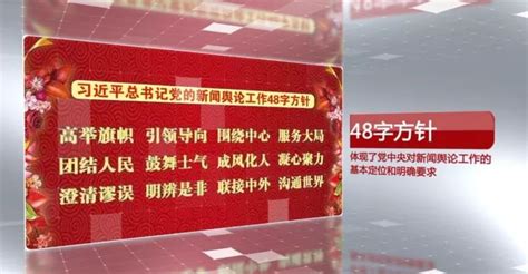 【改革发展新辞典（十六）】党的新闻舆论工作“48字方针” 搜狐