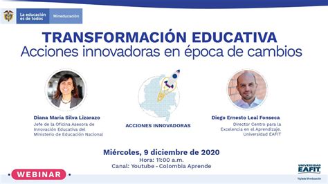 Transformación educativa acciones innovadoras en época de cambios