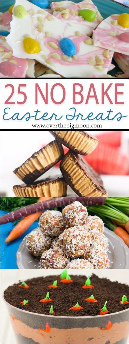 25 No Bake Easter Treats - Over The Big Moon