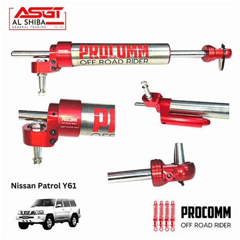 Procomm Steering Damper Nissan Patrol Y Pro Version