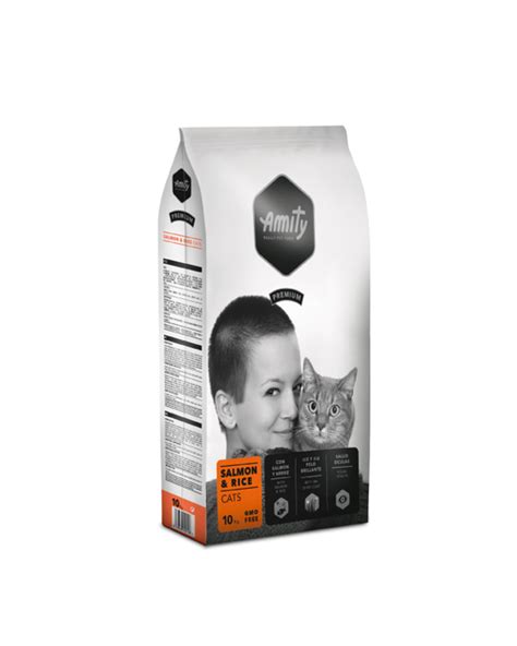 CROQUETTES AMITY CHAT SAUMON Pour Chats Adultes De Toutes Races