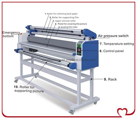 1680a 1600 Mm Width Laminating Machine Large Format Cold Laminator