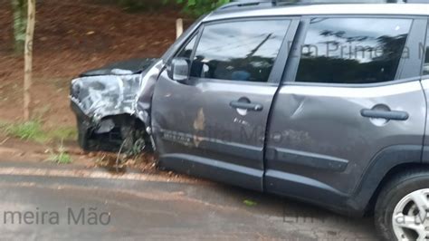 Francano Fica Ferido Ap S Colidir Carro Contra Poste Na Regi O Em