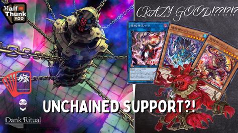 Yu Gi Oh Unchained Support New Link Monster Youtube