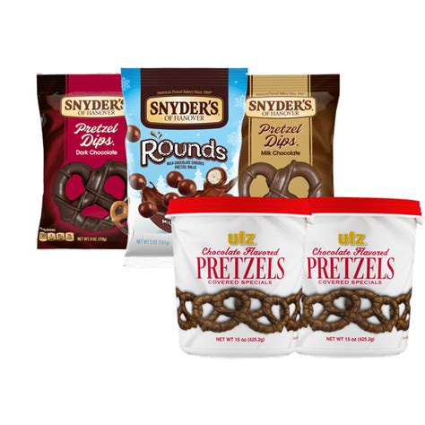 Snyders Of Hanover Chocolate Pretzel Dips Chocolate Pretzel Rounds