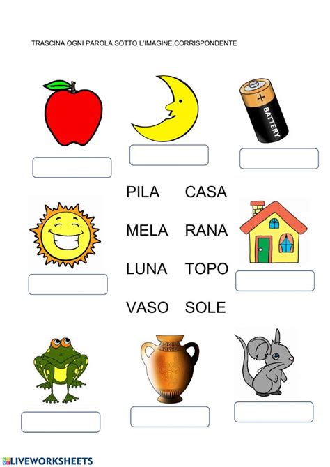 Lettura Di Parole Bisillabe Online Worksheet For You Can Do The