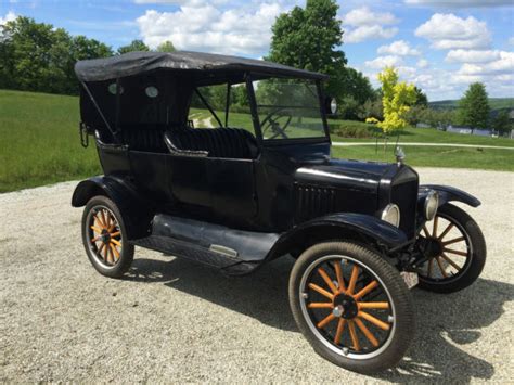 Ford Model T Touring Antique Car Original Well Preserved For