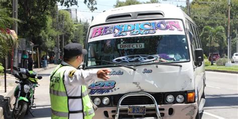 Vmt Registra Detenidos Por Conducci N Peligrosa Diario El Salvador