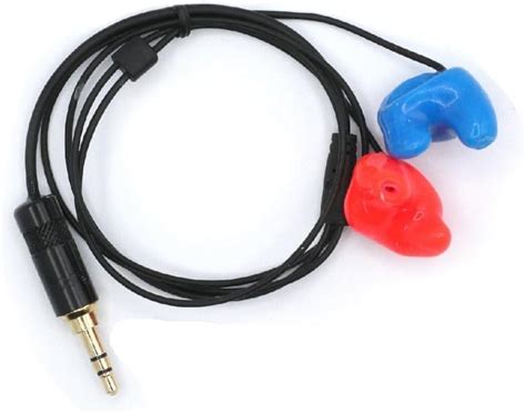 Rugged Radios Stereo Semi Custom Molded Ear Bud Speakers With 18 Plug For Racing