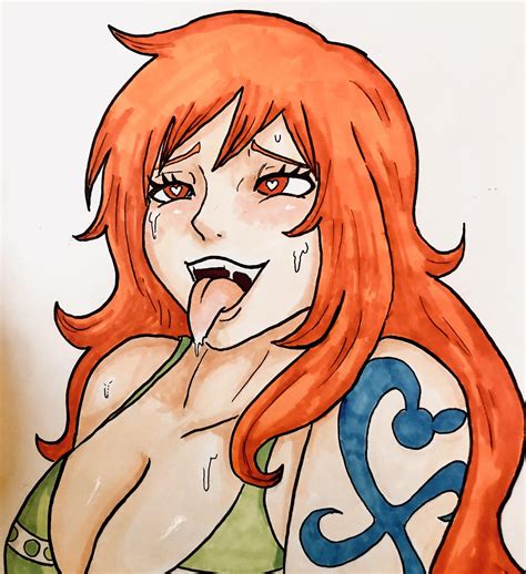 Nami Ahegao Icon Taking Lewd Icon Commissions For Those Interested