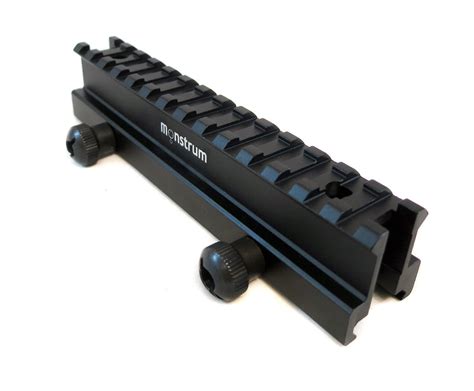 High Profile Picatinny Riser Mount for Scopes & Optics – Monstrum Tactical