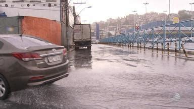 BATV Salvador Previsão chuva forte causa alagamentos em Salvador e