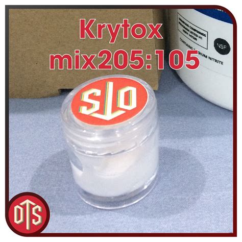 Krytox XHT BDZ GPL 205 g205 205g0 205g2 105 mix 205 105 Dầu lube