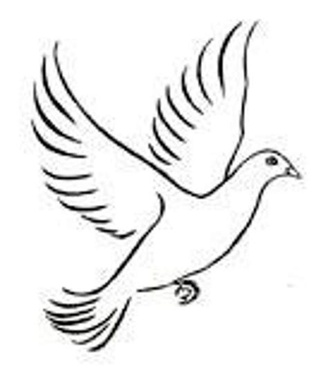 Dove Mounted Rubber Stamp Bird Peace Faith Symbol Flying Etsy