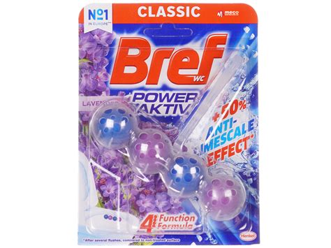 Odorizant WC Bref WC Power Aktiv 50g Lavanda Mertecom Ro