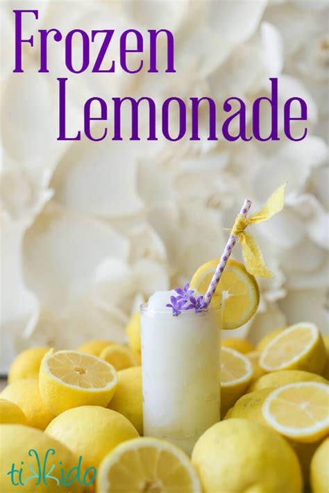 Easy Refreshing Frozen Lemonade Recipe