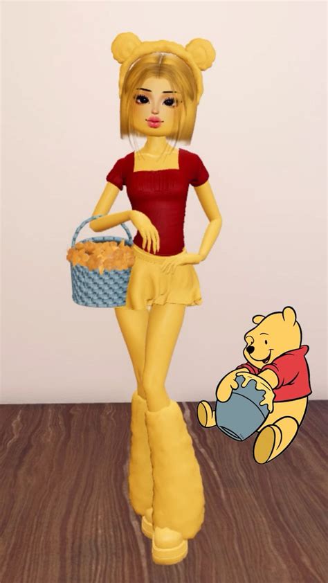 Winnie The Pooh Dti Fit In Impress Dress To Impress Happy Dresses