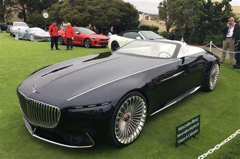 Electric Mercedes Maybach 6 Cabriolet Concept Car Revealed Autocar