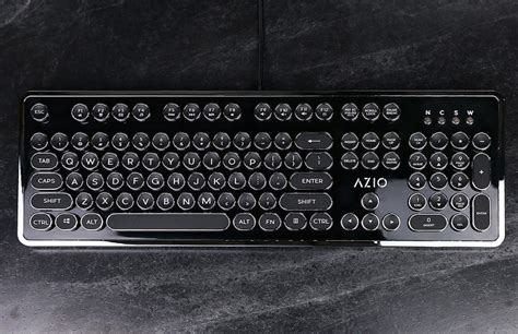 Azio MK-Retro Typewriter-Style Mechanical Keyboard Features Handcrafted ...