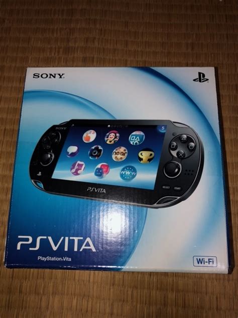 Sony PlayStation PS Vita PCH 1100 ZA01 クリスタル ブラック 付属多数 箱付 プレイステーション PSV