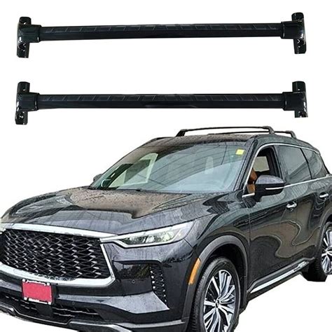 Aluminum Roof Rail Rack Cross Bars Crossbars Fits For Infiniti QX60