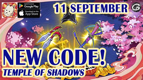 New Code Temple Of Shadows Giftcode How To Redeem Code September